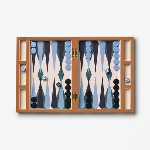 LACKIERTES BACKGAMMON-SPIEL PW00722 PRINTWORKS MEHRFARBIG