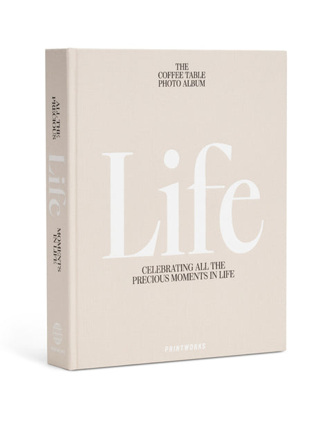 ALBUM PHOTO LIFE BEIGE PRINTWORKS