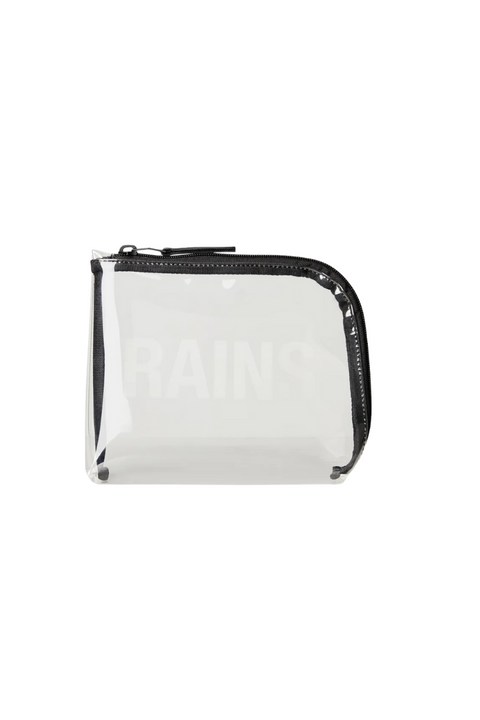 BEAUTY TRAVEL COSMETIC BAG W3 14900 RAINS TRANSPARENT