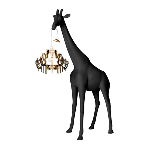 QEEBOO GIRAFFE IN LOVE XS SCHWARZE LAMPE