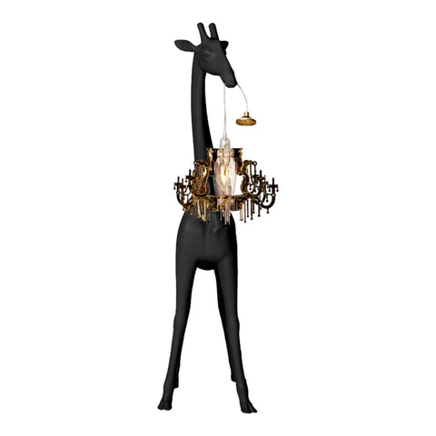 QEEBOO GIRAFFE IN LOVE XS SCHWARZE LAMPE