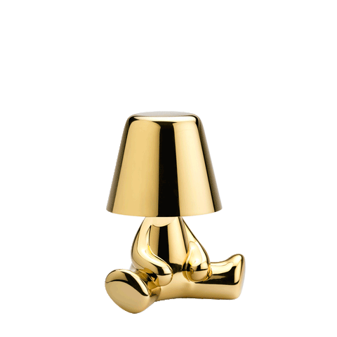 LAMPE GOLDEN BROTHERS JOE 43001JE GOLD QEEBOO