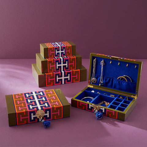 LACKBOX MADRID BOX MEDIUM ART. 33184 JONATHAN ADLER MEHRFARBIG