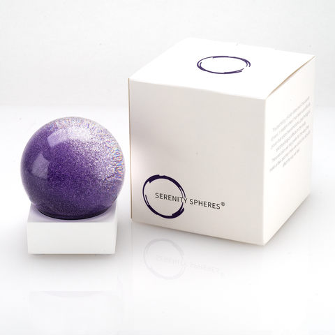 COOL SCHNEEKUGELN SERENITY Spheres SS003-PRPL LILA