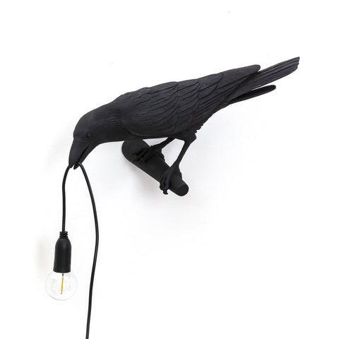 VOGEL LINKE LAMPE 14737 SELETTI SCHWARZ
