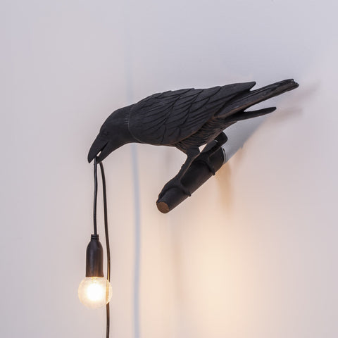 VOGEL LINKE LAMPE 14737 SELETTI SCHWARZ