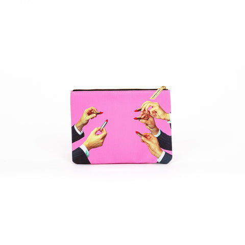 BUSTA COSMESI TOILETPAPER LIPSTICKS 02533 SELETTI PINK