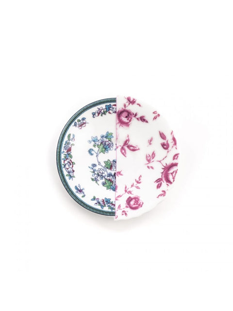 SELETTI HYBRID 09742 Kaffeetasse und Untertasse aus Porzellan