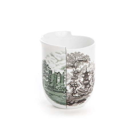 TAZZA PORCELLANA CM 8,5 H 10 FEDORA 09753 SELETTI WHITE