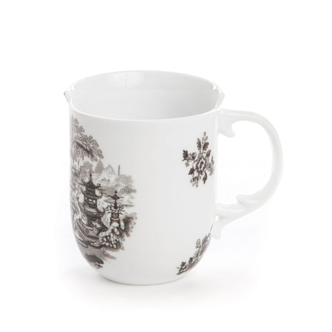 TAZZA PORCELLANA CM 8,5 H 10 FEDORA 09753 SELETTI WHITE