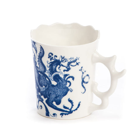 TAZZA PORCELLANA CM 8,5 H 10 PROCOPIA 09752 SELETTI WHITE