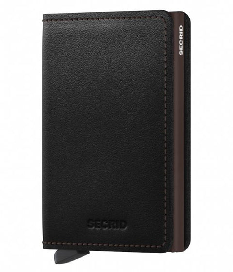 SLIMWALLET SECRID ORIGINAL BLACK-BROWN