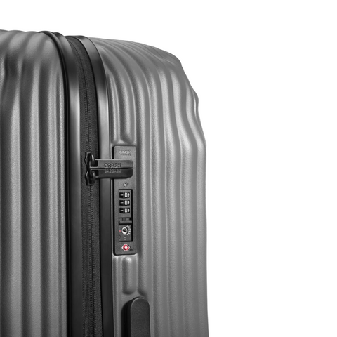 TROLLEY CRASH BAGGAGE STRIPE LARGE CB153 48 RAUCHGRAU