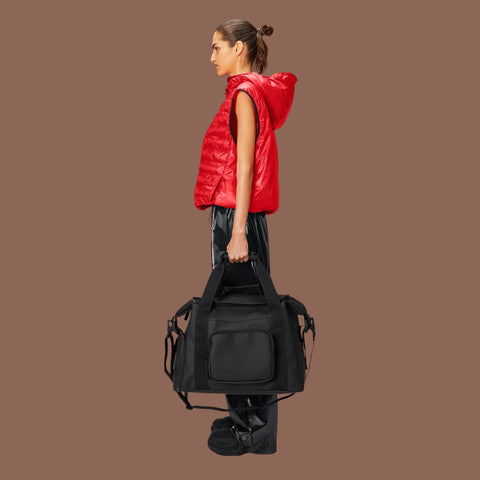 BORSONE TEXEL KIT BAG LARGE W3 14810 RAINS BLACK
