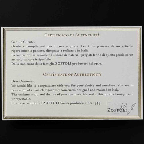 ZOFFOLI SCHWARZER LUFTKUGEL AUS EDELSTAHL, DURCHMESSER 22 CM