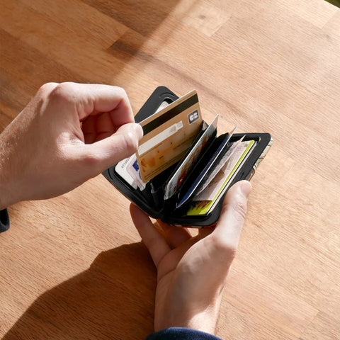 PORTATESSERE SMART CASE V2 SILVER OGON DESIGN