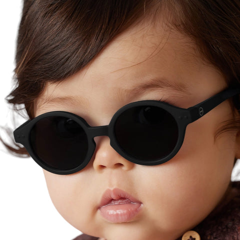 OCCHIALI BABY 0-9M MOD. D BLACK POLARIZED IZIPIZI