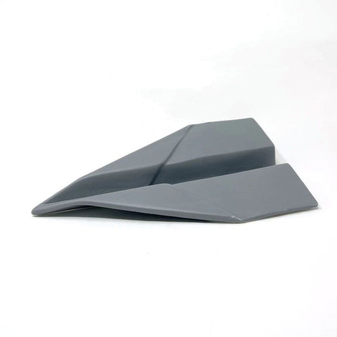 ORIGAMI FLUGZEUG MATT GRAU CRESCENTINI KERAMIK ART. 2520