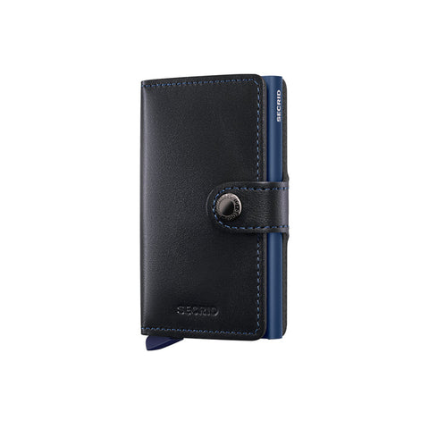 MINIWALLET ORIGINAL SCHWARZ-MARINEBLAU SECRID SCHWARZE GELDBÖRSE