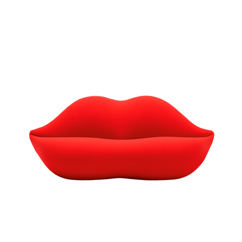 UNLIMITED BOCCA GUFRAM ROTES SOFA