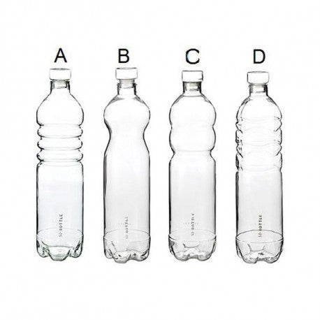 SI-FLASCHE GLASFLASCHE DURCHM. 8,5 CM H. 34 SELETTI 10624