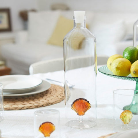 ATLANTIS SHELL BERNSTEINFLASCHE 1,2 LT GLAS ART. 27842 BALVI