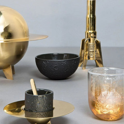 COSMIC DINER METEORIT GLAS GLAS DIAM.8.5 H.10 10934 SELETTI