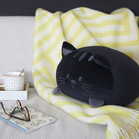Balvi Kissen mit schwarzer Katze