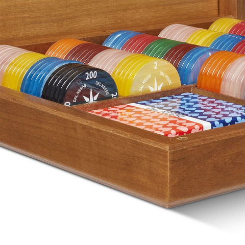SET POCKER RADICA DI NOCE 804524 DAL NEGRO WOOD