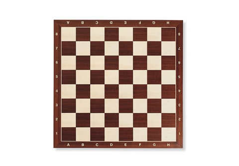SCACCHIERA INTARSIATA NOCE-ACERO 44 CM LN 804036 DAL NEGRO WOOD
