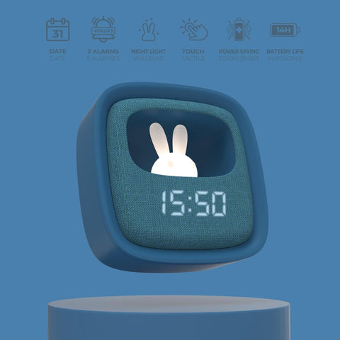 BILLY CLOCK NAVY DEFAULT TITLE ART. BILLY-DKBL-01 MOB BLUE