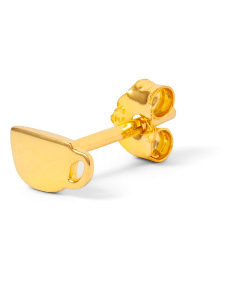 LULU COPENHAGEN VERGOLDETER 925 OHRRING LULU1055 DATUM GOLD GLÄNZEND