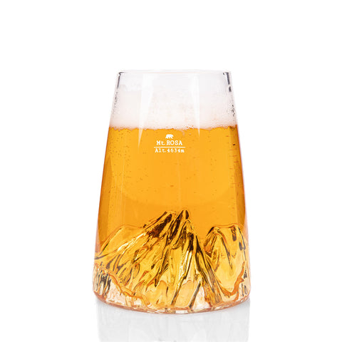 Longdrinkglas Topographic M Pink Topo-VD-MR Alaskan Maker Transparent