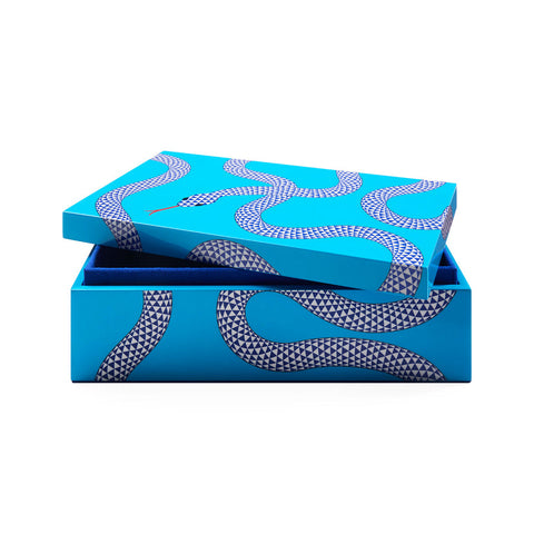 EDEN LACQUER MEDIUM BOX 34766 JONATHAN ADLER BLAU