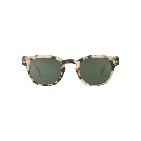 IZIPIZI SUN POLARISIERTE BRILLE MOD. C HELLSCHILDKRÖTENGRÜNE GLÄSER