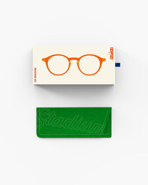 OCCHIALI READING D ORANGE SMASH +2.5 IZIPIZI ORANGE