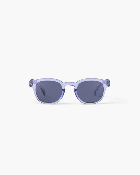 SUN C ATHLETIC PURPLE BLUE LENSES BRILLE +0 IZIPIZI PURPLE