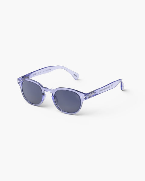 SUN C ATHLETIC PURPLE BLUE LENSES BRILLE +0 IZIPIZI PURPLE