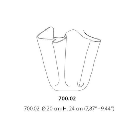 FAZZOLETTO 700.02 DIAM 20 H24 PS/LA/PS VENINI