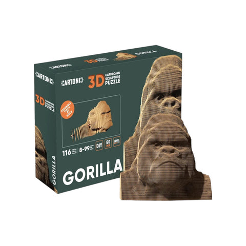 CARTONIC 3D-PUZZLE GORILLA ART. CARTMGRL