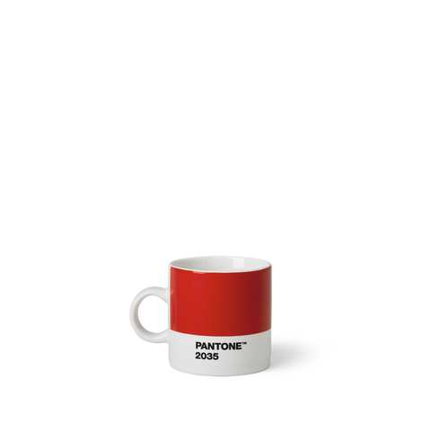 PANTONE ESPRESSOTASSE ART. 101042035 COPENHAGEN DESIGN ROT