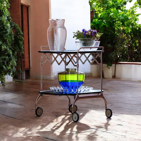 GASTONE TROLLEY 04470/09 KARTELL SCHWARZ