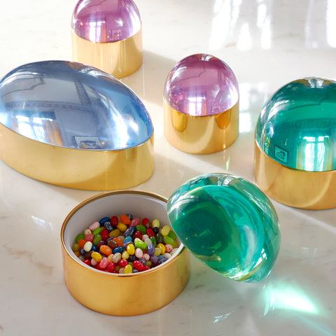 KLEINE GLOBO BOX ROSA ART. 18971 JONATHAN ADLER MEHRFARBIG