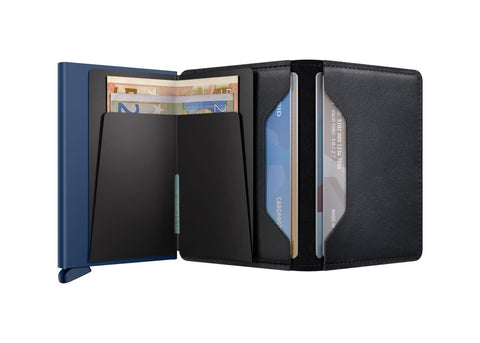 SLIMWALLET ORIGINAL SCHWARZ-MARINEBLAU SECRID SCHWARZE GELDBÖRSE