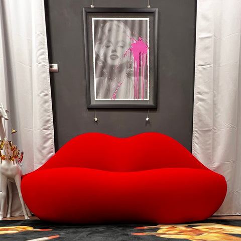 UNLIMITED BOCCA GUFRAM ROTES SOFA