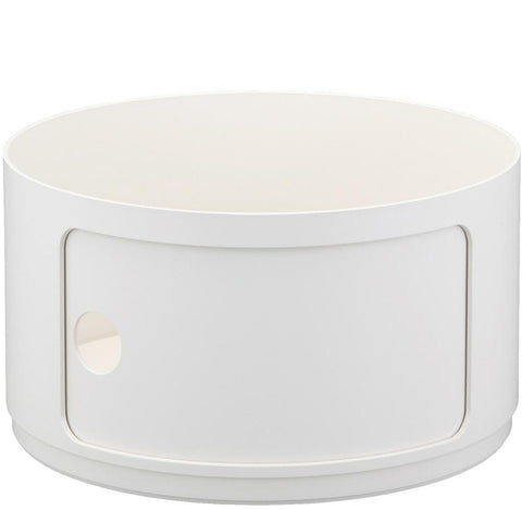 COMODINO COMPONIBILE UN ELEMENTO TONDO 4955/03 KARTELL WHITE