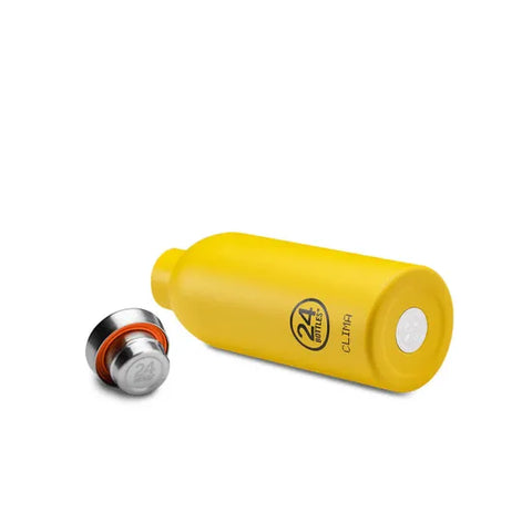CLIMA FLASCHE 500 ML 24 FLASCHEN STONE TAXI GELB