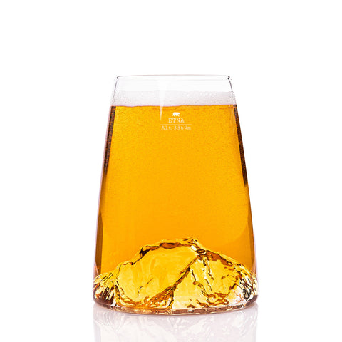 Longdrinkglas Topografisch Ätna Topo-VD-ET Alaska Maker Transparent