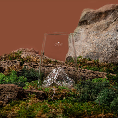 Longdrinkglas TOOGRAPHIC JUNGFRAU TOPO-VD-J ALASKAN MAKER TRANSPARENT