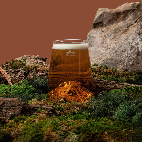 Longdrinkglas TOOGRAPHIC JUNGFRAU TOPO-VD-J ALASKAN MAKER TRANSPARENT